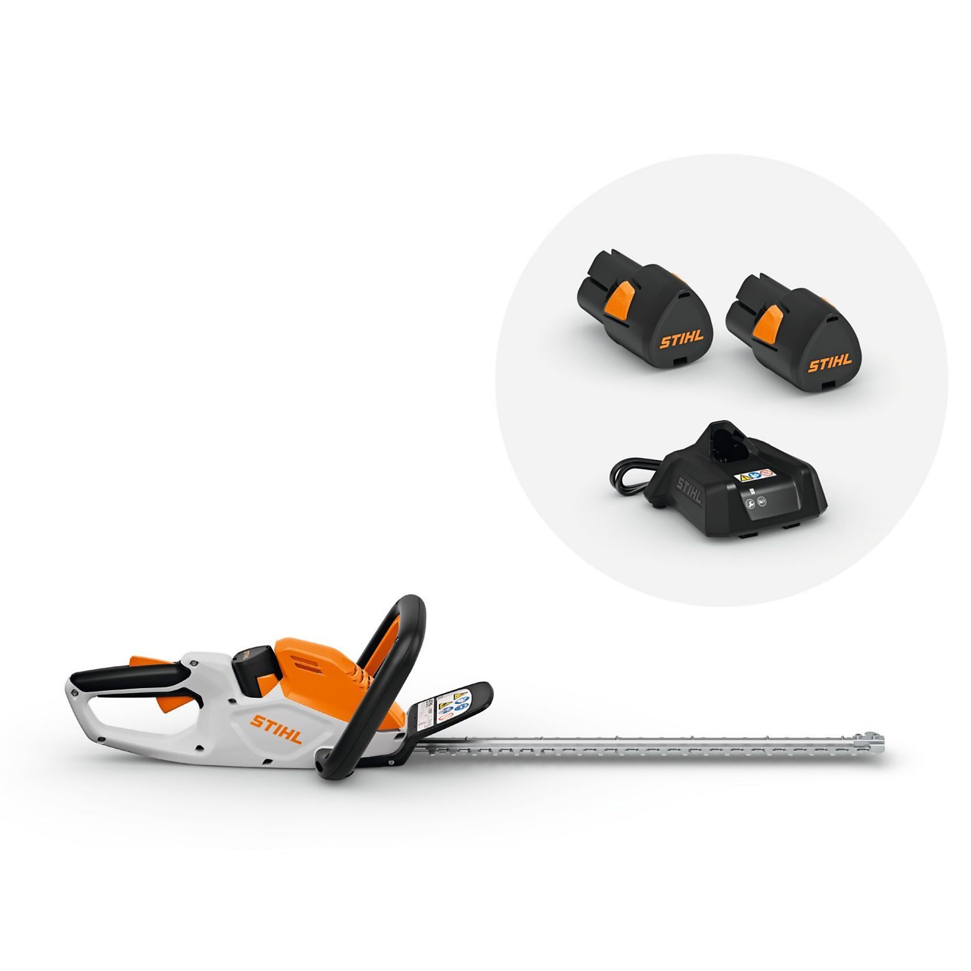 Stihl, Lithium-Ion Hedge Trimmer, Blade Length 18 in, Model# HSA 40 SET